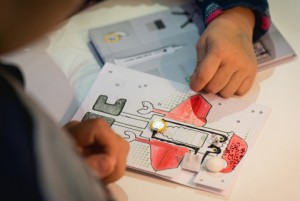 Robotjulekort til mormor
